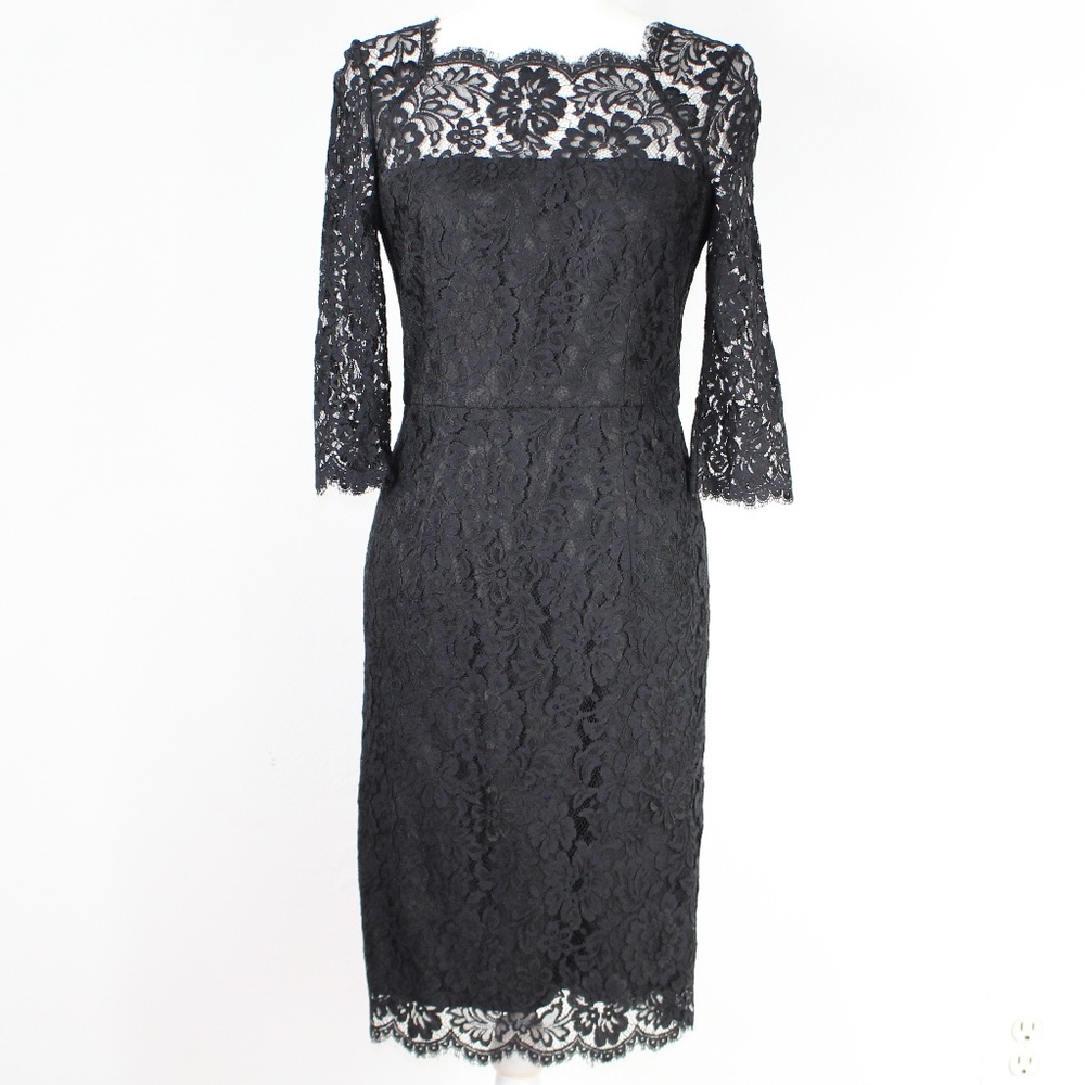 MILLY Lace Cocktail Dress Size 6